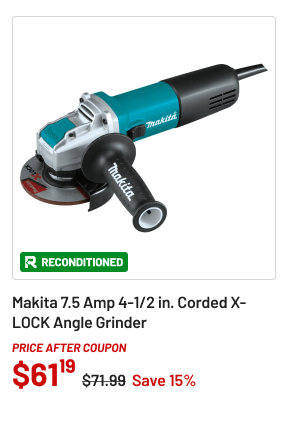 Reconditioned best sale makita tools